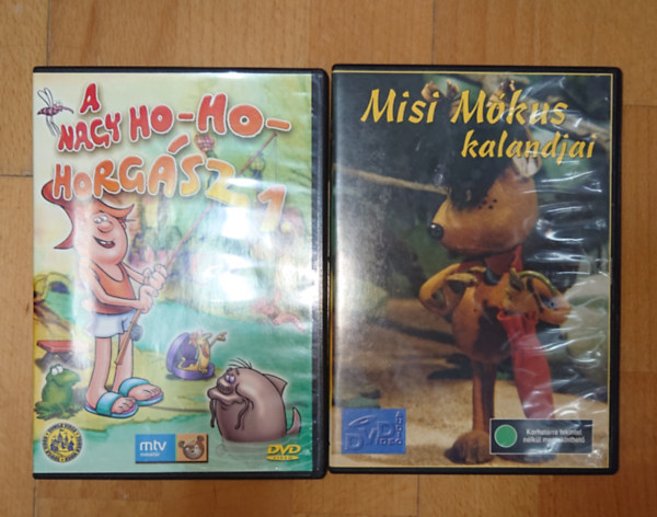 Csukás István -Sajdik Ferenc, Dargay Attila, Tersánszky Józsi Jenő - 2 klasszikus magyar mese-DVD: Misi mókus kalandjai, A nagy Ho-ho horgász 1.