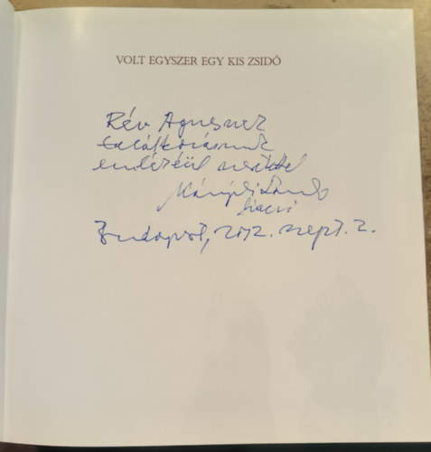 Volt egyszer egy kis zsid� - Erd�lyi jiddis n�pk�lt�szet