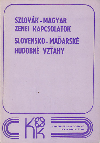 Alexander Mzi - Szlovk-magyar zenei kapcsolatok