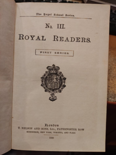 T. Nelson & Sons - Royal Readers No. III. (illustrated)