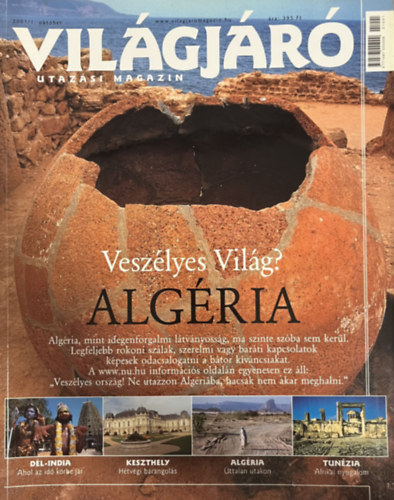 Világjáró utazási magazin 2001. október