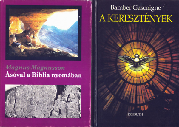 Magnus Magnusson, Bamber Gascoigne - 2 db valls: A keresztnyek+ sval a Biblia nyomban