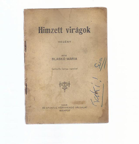 Blaskó Mária - Hímzett virágok