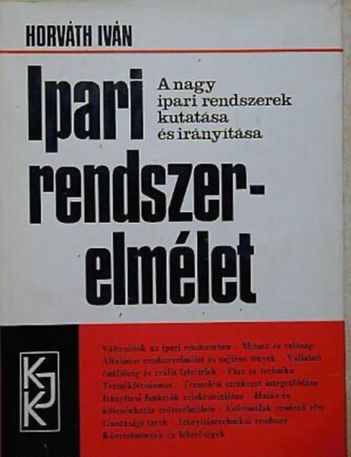 Horvth Ivn - Ipari rendszerelmlet