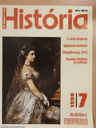 Hist�ria XX. �vf. 7. sz�m (1998/7)