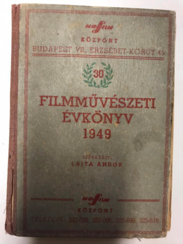 Lajta Andor (szerk.) - Filmm�v�szeti �vk�nyv 1949