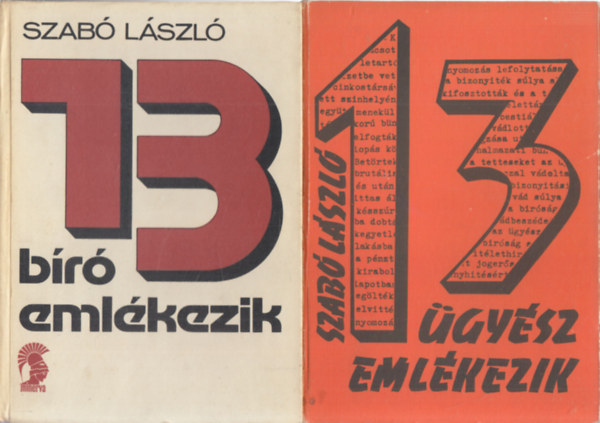 Szab� L�szl� - 13 b�r� eml�kezik + 13 �gy�sz eml�kezik (2 m�)