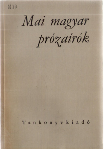 Szil�gyi P�tern� - Mai magyar pr�za�r�k