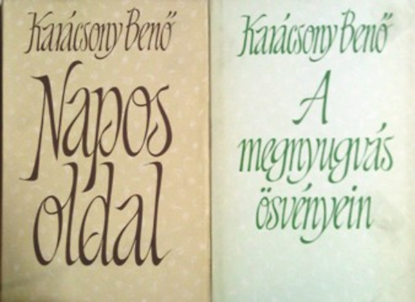 Karcsony Ben - Napos oldal + A megnyugvs svnyein (2 m)