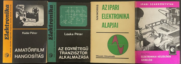Elektronika k�nyvcsomag (4db k�tet)