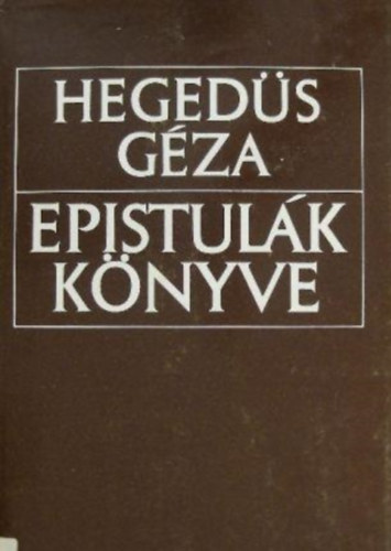 Hegeds Gza - Epistulk knyve