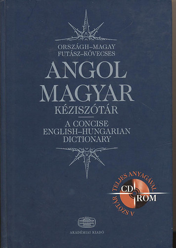 Orsz�gh- Magay- Fut�sz- K�vecses - Angol-magyar k�zisz�t�r