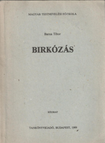 BARNA TIBOR - BIRKZS