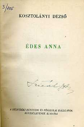 Kosztolányi Dezső - Édes Anna