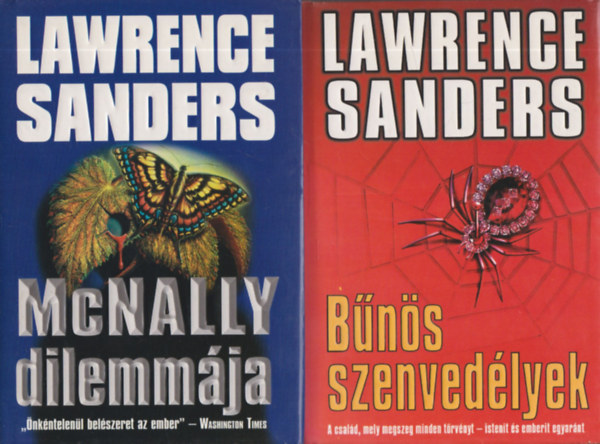 Lawrence Sanders - McNally dilemmja + Bns szenvedlyek (2 m)