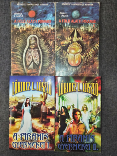 L�rinc L. L�szl� (Leslie L. Lawrence) - "A piramis" teljes sorozat: A F�ld alatti Piramis I-II. + A Piramis gyermekei I-II.
