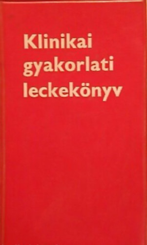 szerk.:Ob�l-Riedl - Klinikai gyakorlati leckek�nyv