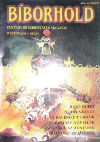 Nádori Gergely - Tihor Miklós (szerk.) - Bíborhold II. évfolyam 4. szám