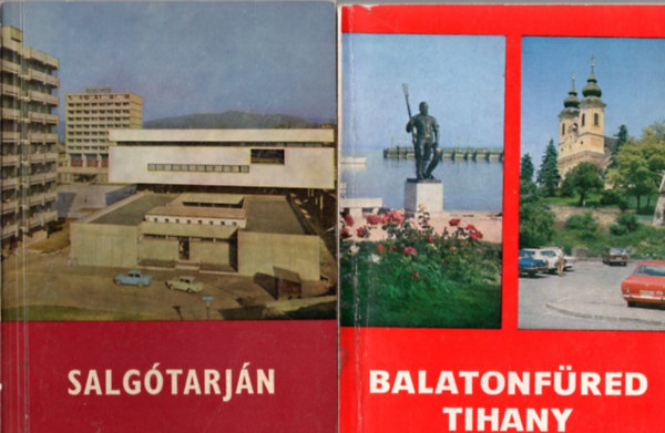 Dr. Uzsoki Andrs, Dr. Belitzky Jnos, Vadas Andor, Molnr Imre - 4 db helytrtneti knyv: Balatonfred - Tihany + Salgtarjn + Szigetvr s krnyke + Ngrdi vrak