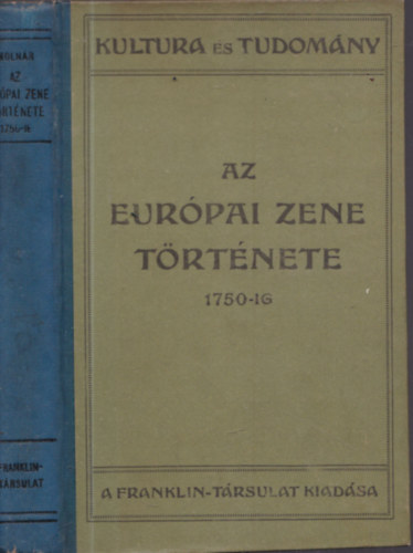 Moln�r Antal - Az eur�pai zene t�rt�nete 1750-ig