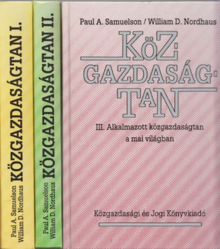 Samuelson, P.-Nordhaus, W. - Kzgazdasgtan I-III.