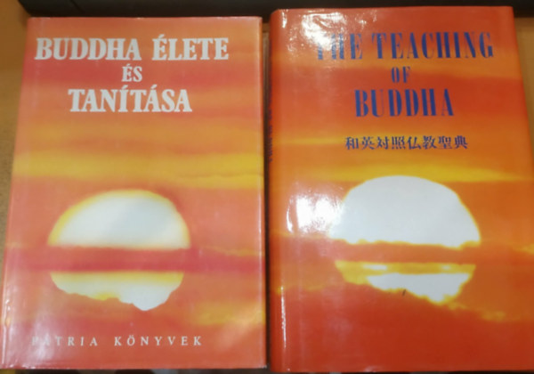 Bukkyo Dendo Kyokai - Buddha �lete �s tan�t�sa 2 k�tetben, h�rom nyelven, (magyar-angol-k�nai)