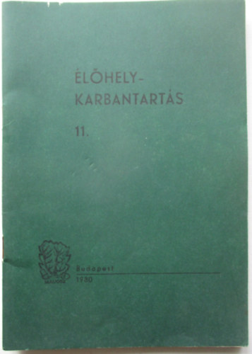 Élőhely-karbantartás 11.
