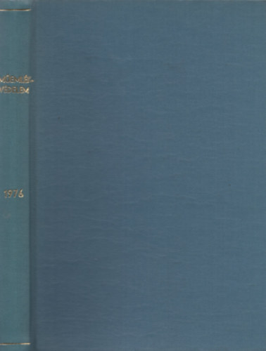 M�eml�kv�delem - M�eml�kv�delmi �s �p�t�szett�rt�neti Szemle XX. �vf. 1976. I-IV.