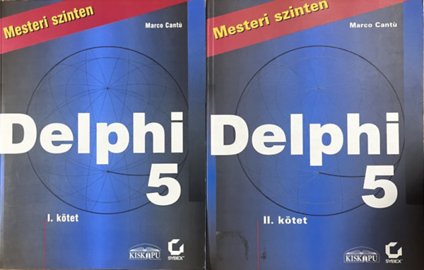 Marco Cantú, Fordítás és magyar változat: Szy György - Delphi 5 - Mesteri szinten I-II. kötet