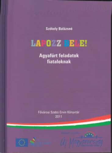 Székely Balázsné - Lapozz bele! - Agyafúrt feladatok fiataloknak