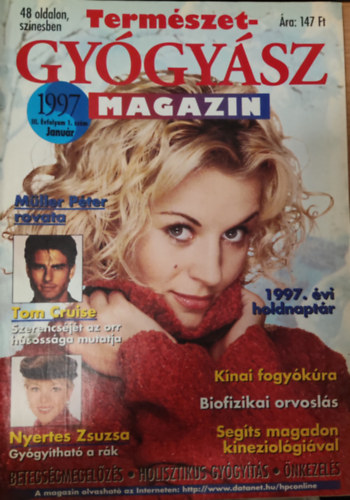 TermészetGyógyász magazin- 1997. január, III. évfolyam 1. szám