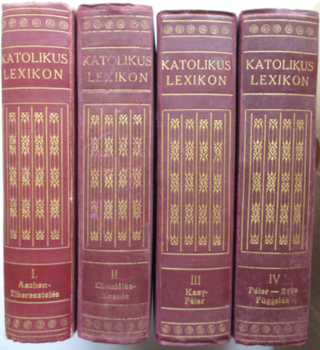 Bangha Bla S. J. (Szerk.) - Katolikus lexikon I-IV.