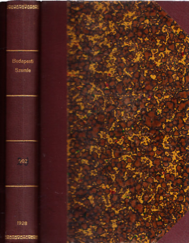 Voinovich G�za (szerk.) - Budapest szemle 209. k�tet (605., 606., 607. sz�m)