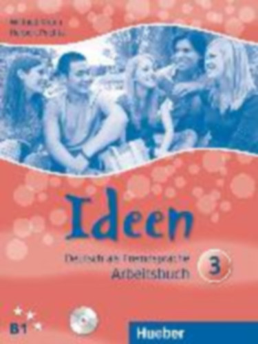 Puchta-Krenn - IDEEN 3 ARBEITSBUCH MIT 2 AUDIO CD-s + KURSBUCH Deutsch als Fremdsprache ( 2 ktet )