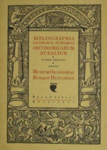 S. Szab� Ferenc - Bibliographia Litterarum Hungariae Oeconomicarum Ruralium IV.