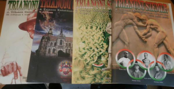 F�bi�n Gyula - 4 db Trianoni Szemle (Lapsz�mok a term�klapon!)