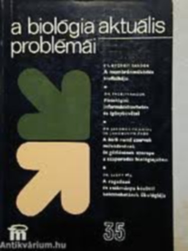 Csaba Gyrgy Dr. (szerk) - A biolgia aktulis problmi 35.