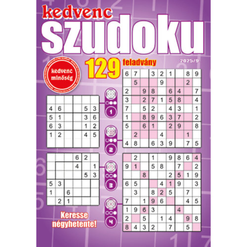 Kedvenc Szudoku 2025/9