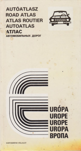 Aut�atlasz (�tnyelv�: magyar, n�met, francia, angol, orosz)