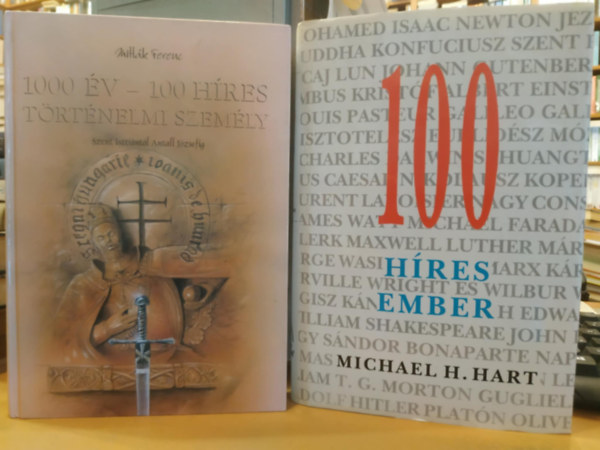 Mittk Ferenc, Michael H. Hart - 2 db 100 hres ember + 1000 v - 100 hres trtnelmi szemly