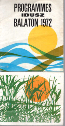 Balaton 1972 ( Programmes IBUSZ )