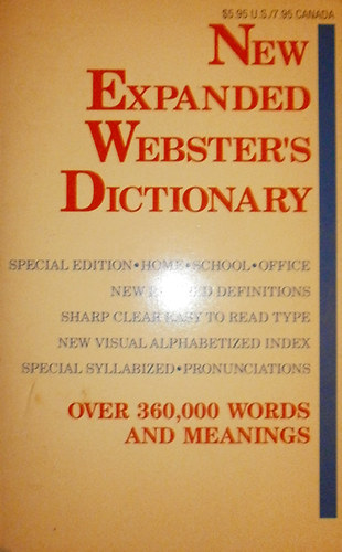 D. Litt - New Expanded Webster's Dictionary