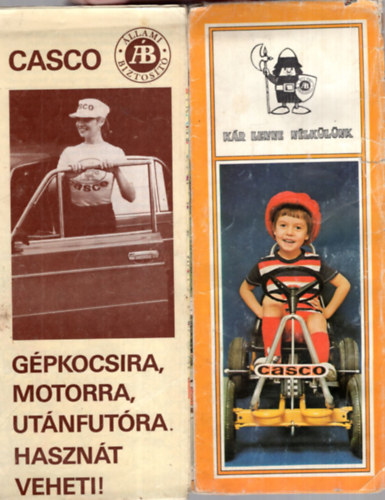 2 db CASCO Magyarorsz�g t�rk�p