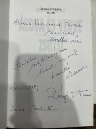 R�nyi Anna - �ldva �s verve - Zsuzsi