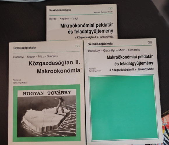 Bocskay-Gacsályi-Misz-Simonits - Közgazdasági könyvcsomag