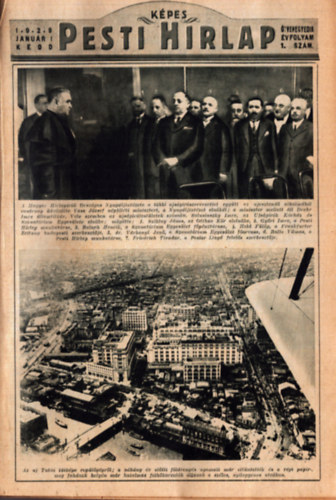 T�bb szerkeszt� - K�pes Pesti H�rlap 1929. I-II. (teljes �vfolyam)