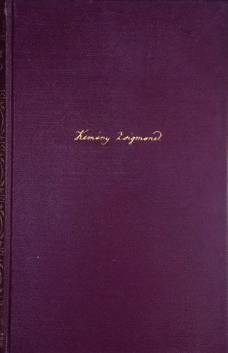 B�r� Kem�ny Zsigmond - Zord id� II. k�tet