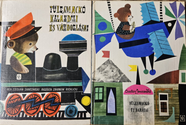 Czeslaw Janczarski, Zbigniew Rychlicki - 2 db F�lesmack� mesek�nyv: F�lesmack� kalandjai �s v�ndorl�sai + F�lesmack� �j bar�tai