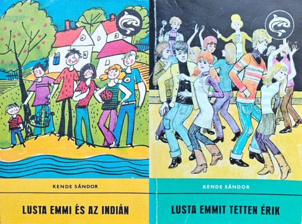 Kende Sndor - 2 db Lusta Emmi ktet: Lusta Emmi s a szerelem + Lusta Emmit tetten rik