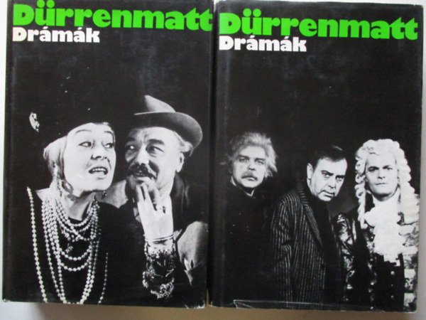 Friedrich Drrenmatt, Borbs Mria (szerk.), Nemes Nagy gnes (ford.) - Drrenmatt Drmk 1-2 - Az jrakeresztelk, A vak, Angyal szllt le Babilonra, A nagy Romulus, Az reg hlgy ltogatsa, tdik Frank